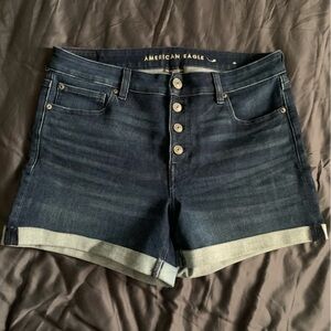 American Eagle button fly denim short, size 14